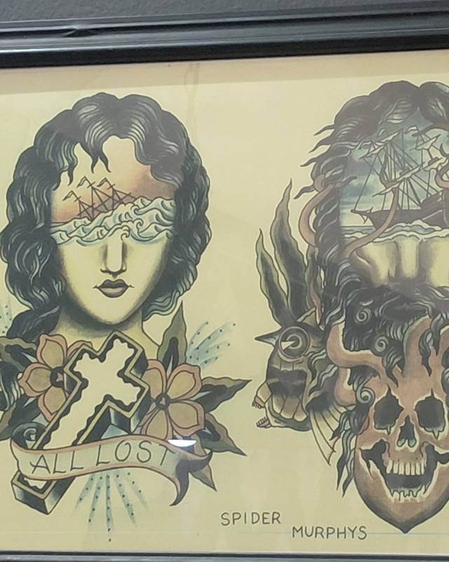 All Love and skull flash